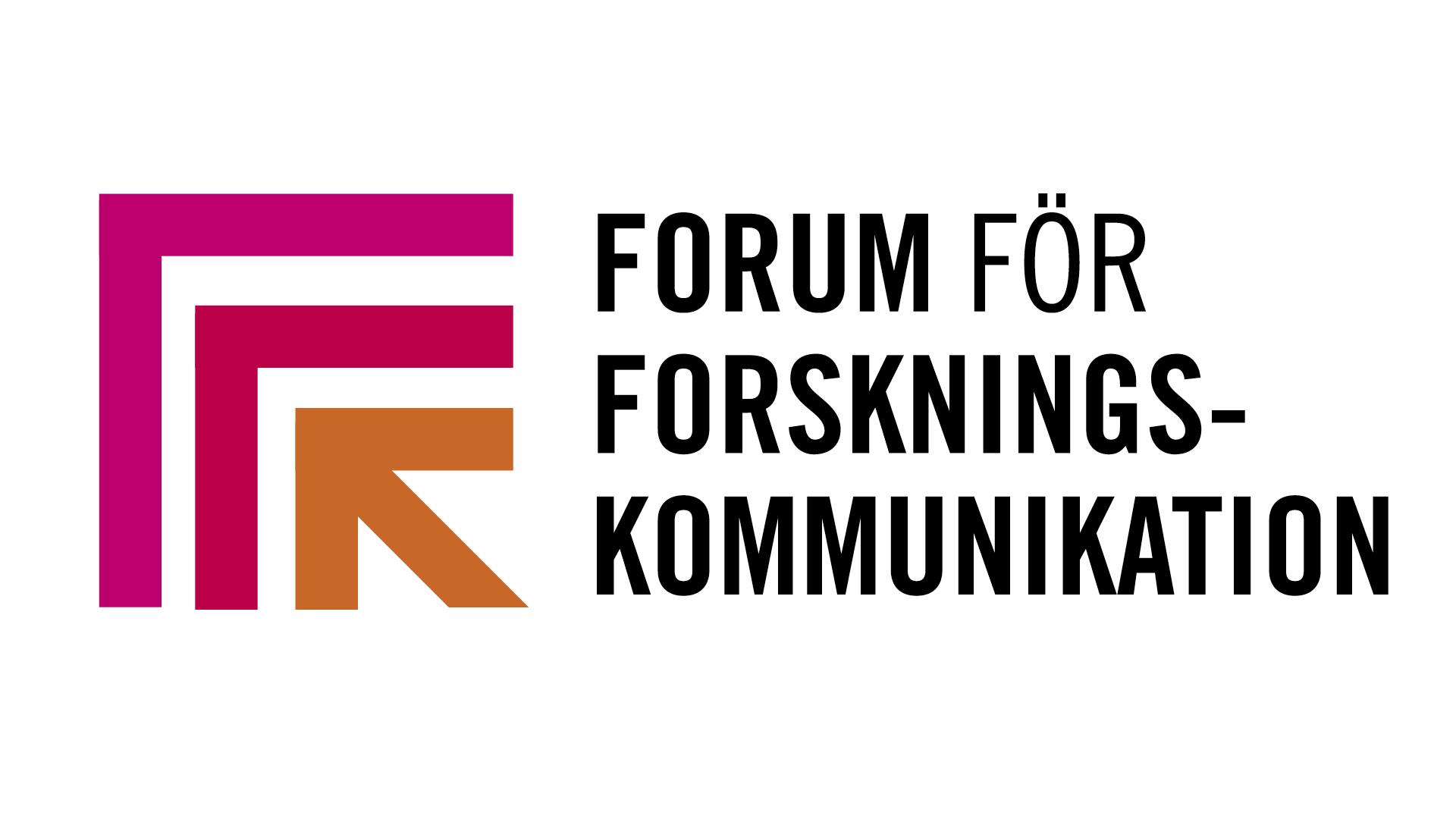 Forum för forskningskommunikations logotyp